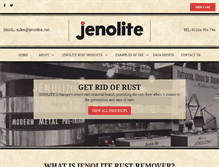 Tablet Screenshot of jenolite.net